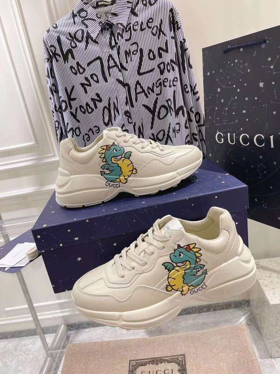 (1:1 replica) Gucci Sneaker Unisex Shoes
