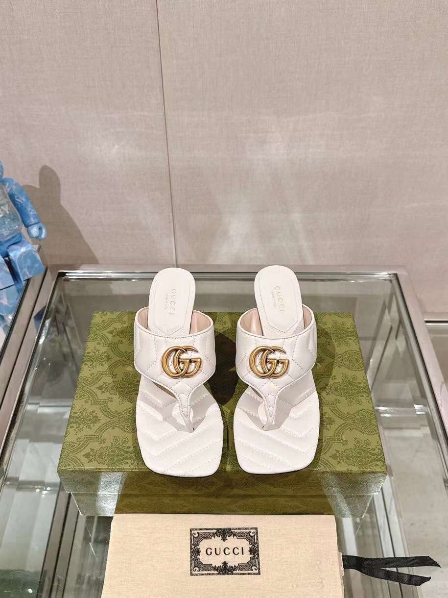 (1:1 replica) Gucci GG Marmont Women s Sandal 5.5cm