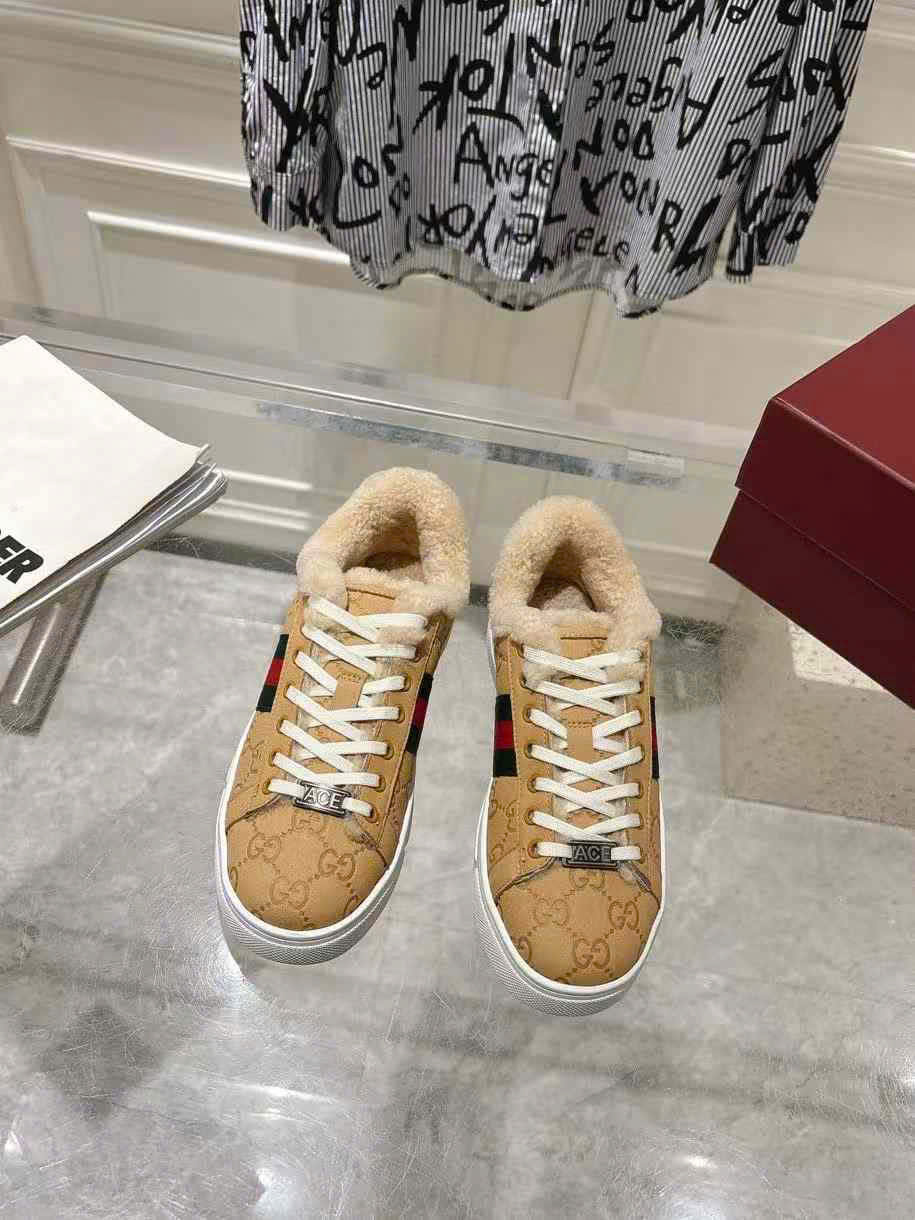 (1:1 replica) Gucci Pro Ace Sneakers Unisex Shoes