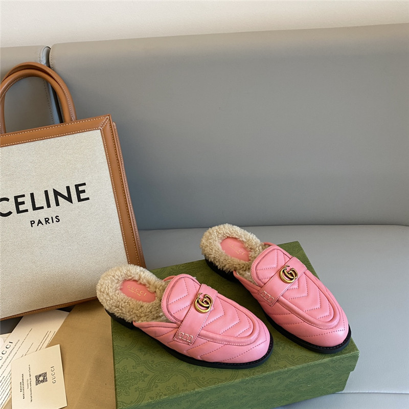 (1:1 replica) Gucci Loafers Slippers Womens
