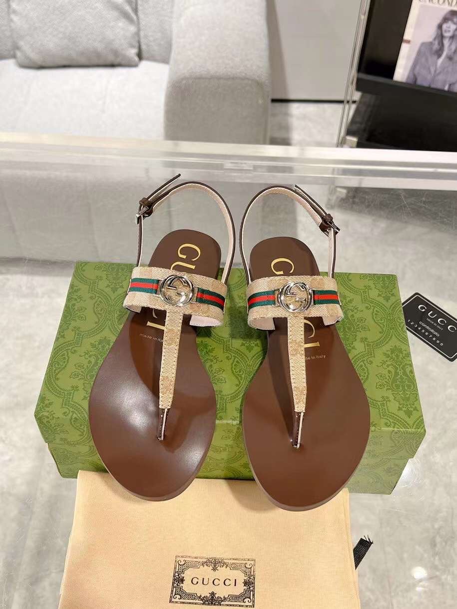 (1:1 replica) Gucci GG Women s Sandals