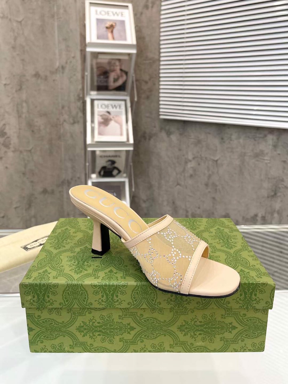 (1:1 replica) Gucci GG Sandal Women s 2023