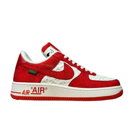 (1:1 replica) LOUIS VUITTON X NIKE AIR FORCE 1 LOW-TOP SNEAKERS LVS133