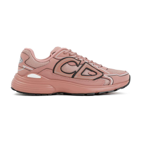 (1:1 replica) DIOR B30 SNEAKER PINK MESH AND TECHNICAL FABRIC DO108