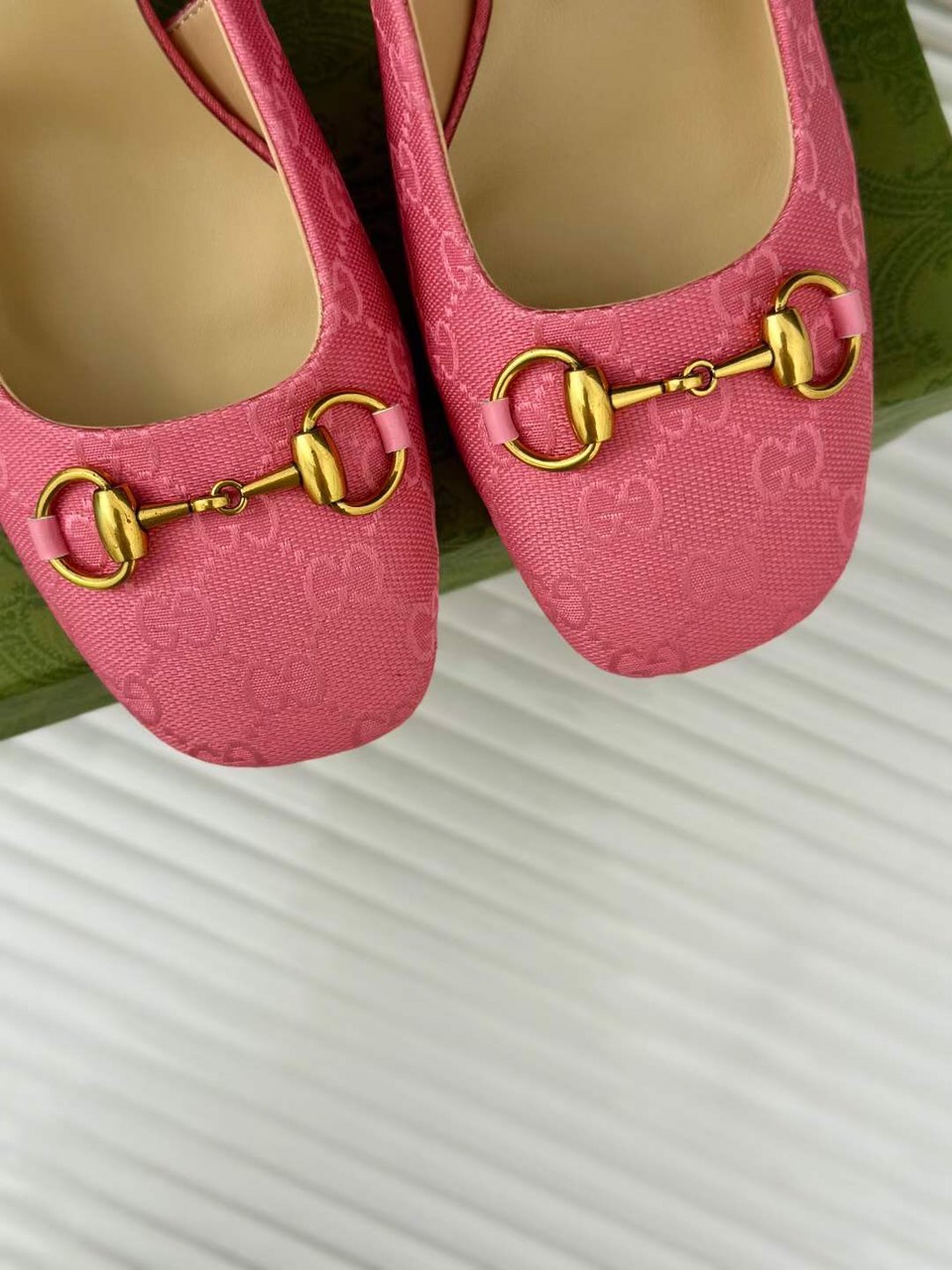 (1:1 replica) Gucci Horsebit Women s Shoes 6.5cm