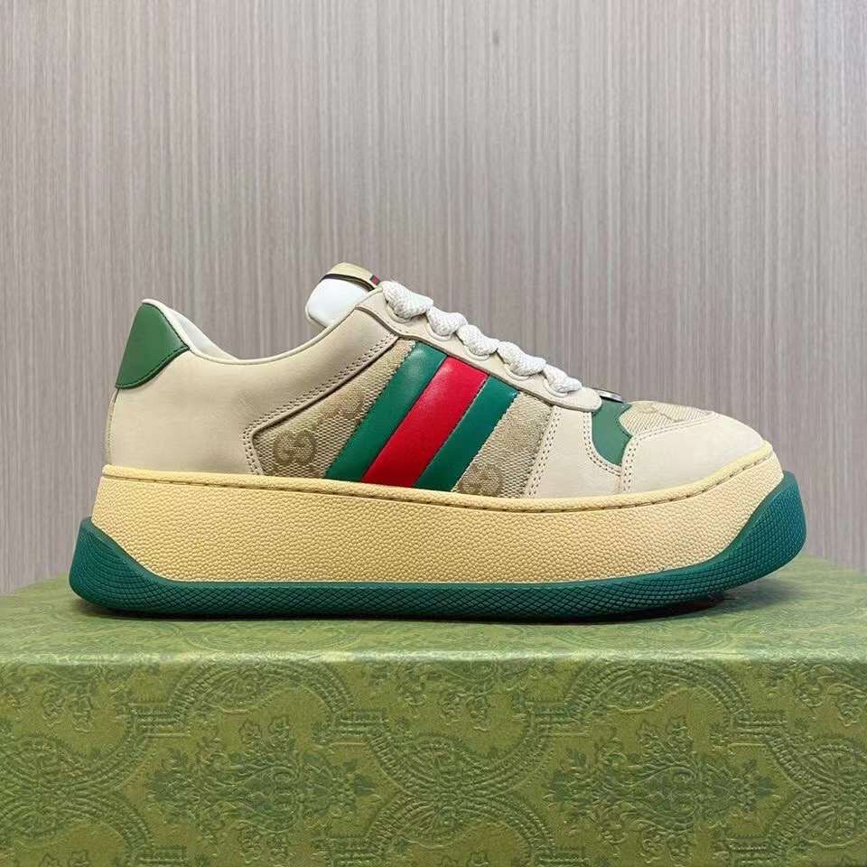 (1:1 replica) Gucci GG Sneaker TPU Unisex Shoes