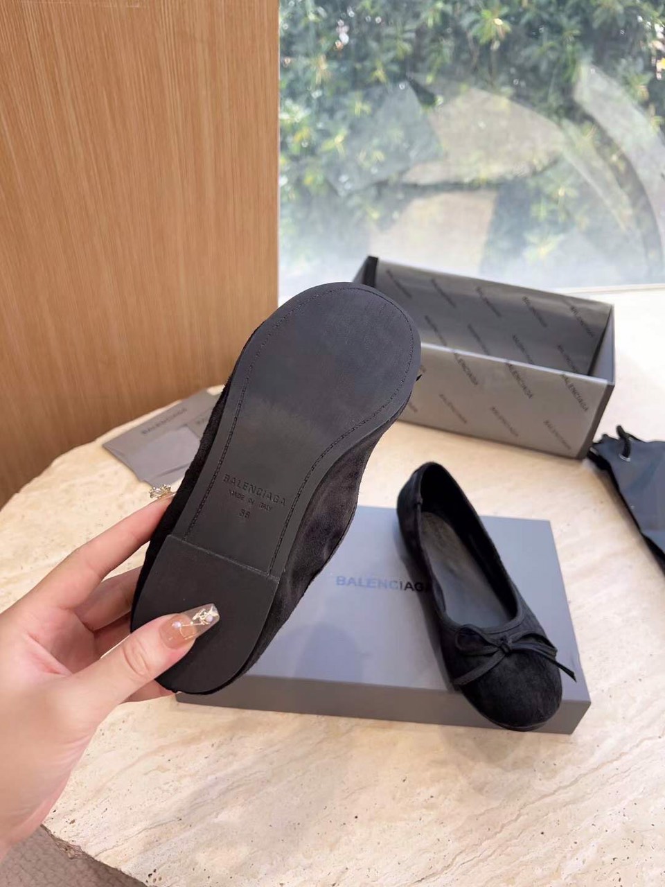 (1:1 replica) Balenciaga Ballet Flats Women s Shoes