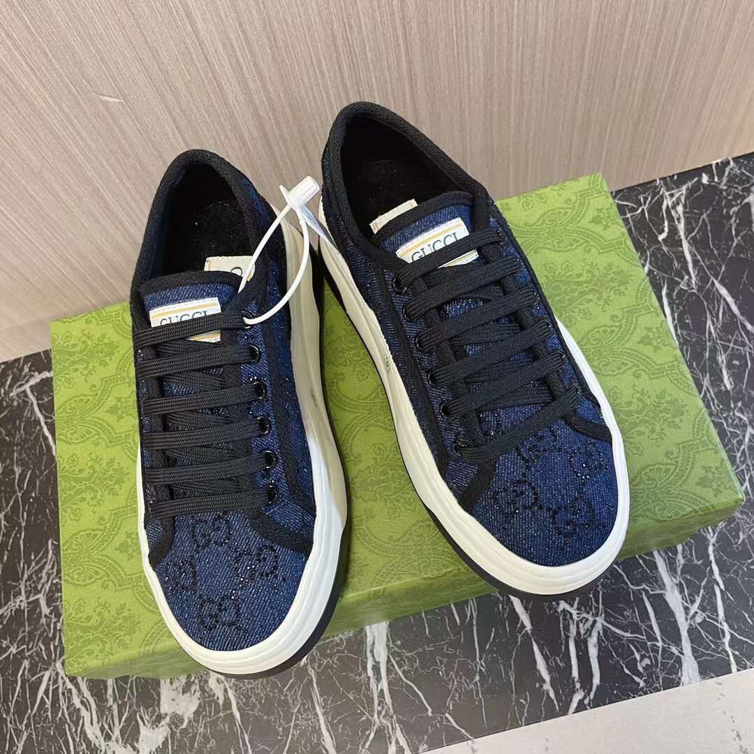 (1:1 replica) Gucci Tennis 1977 Women s Shoes