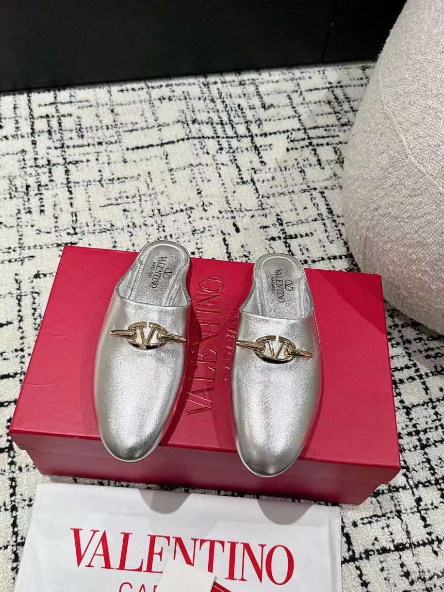 (1:1 replica) Valentino Garavani Roman Stud Open Back Women s Shoes