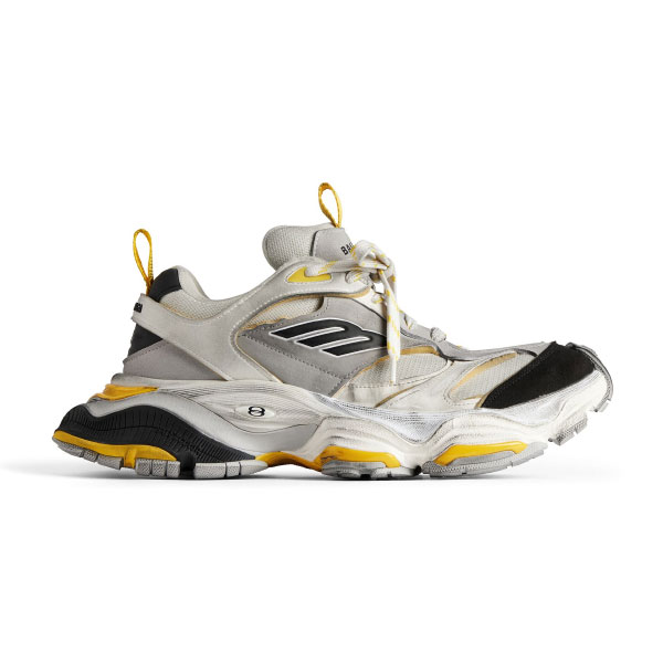 (1:1 replica) BALENCIAGA CARGO SNEAKER IN GREY BLACK AND YELLOW BLA076