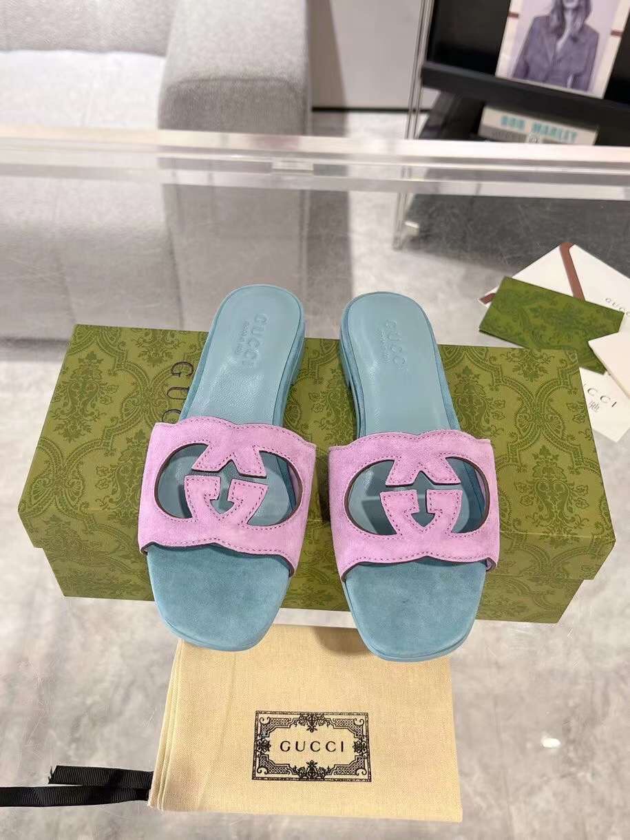 (1:1 replica) Gucci GG Women s Slides New Arrivals