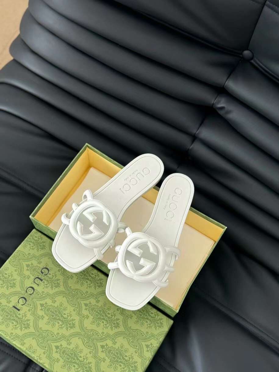 (1:1 replica) Gucci GG TPU Women s Slides