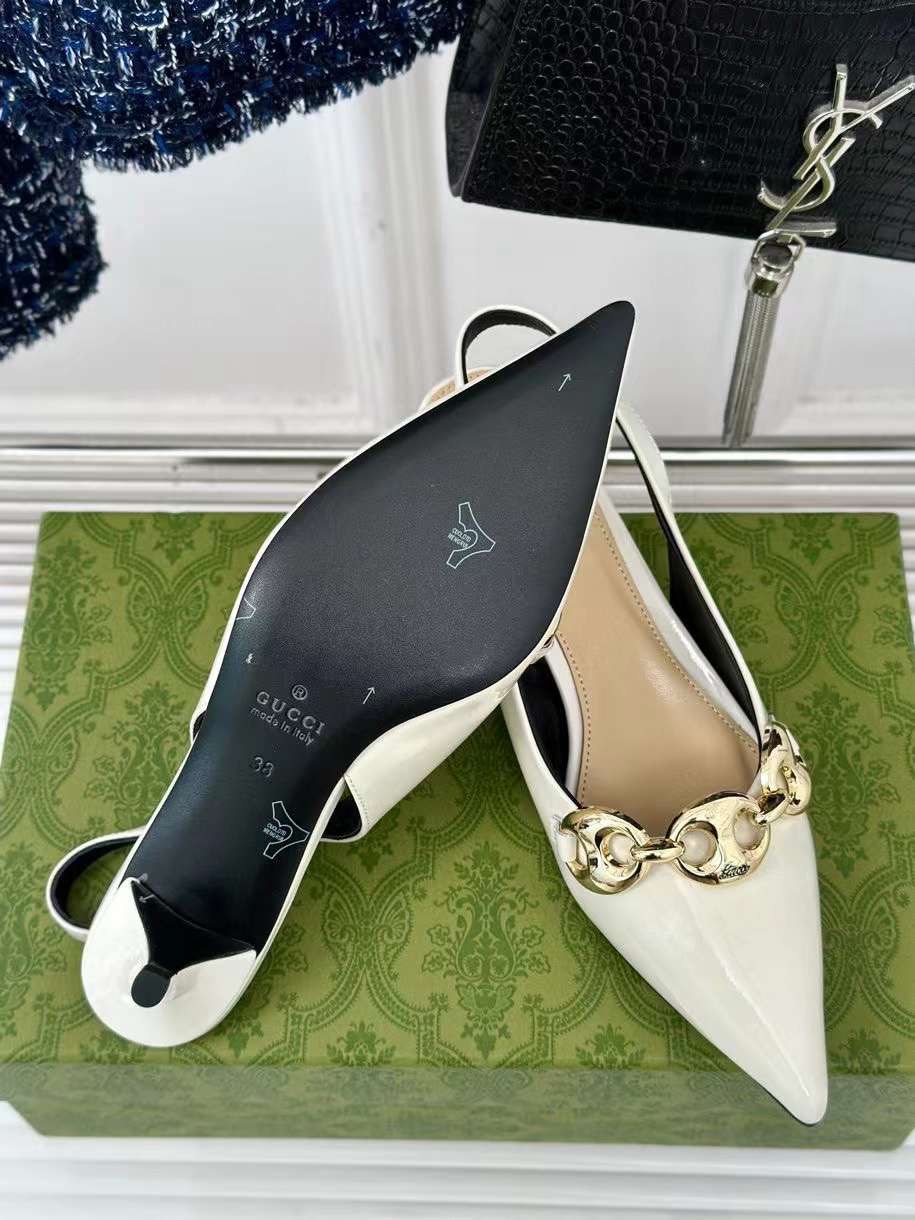 (1:1 replica) Gucci Slingback Women s Shoes New Arrivals