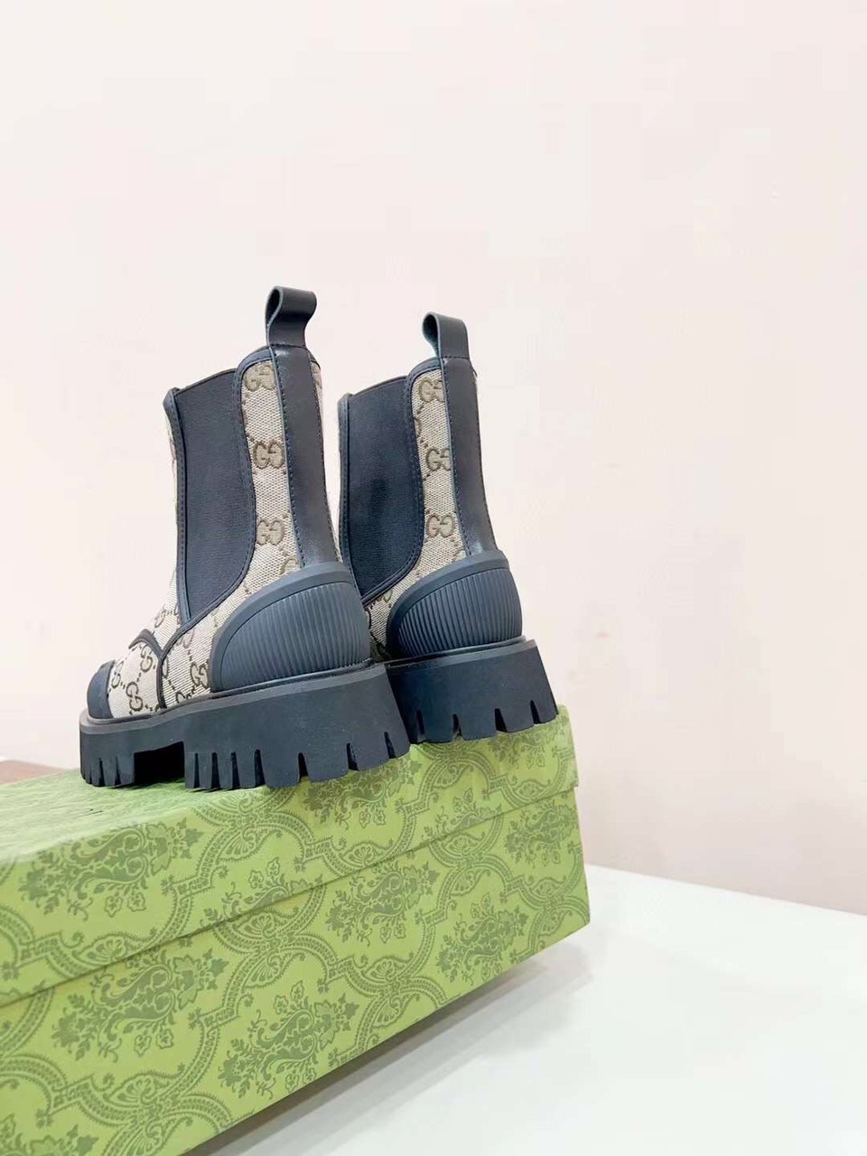 (1:1 replica) Gucci GG TPU Women s Boots