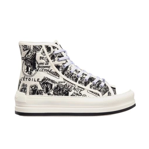 (1:1 replica) DIOR WALK N DIOR HIGH-TOP PLATFORM SNEAKER DO116