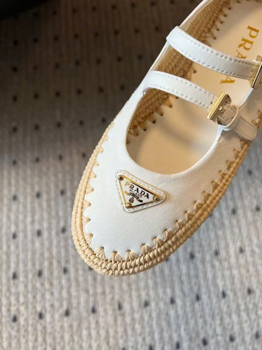(1:1 replica) Prada Marry Jane Suede Leather Women s Shoes