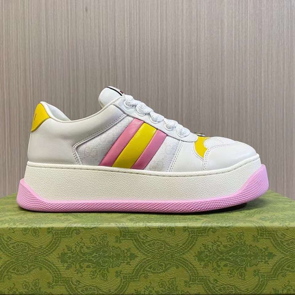 (1:1 replica) Gucci GG Sneaker TPU Unisex Shoes