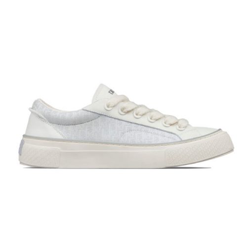 (1:1 replica) DIOR B33 SNEAKER WHITE SMOOTH CALFSKIN OBLIQUE JACQUARD DO134