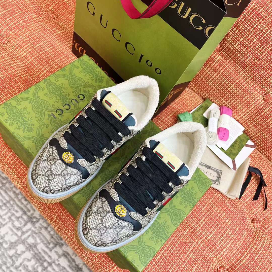 (1:1 replica) Gucci Unisex GG Sneaker