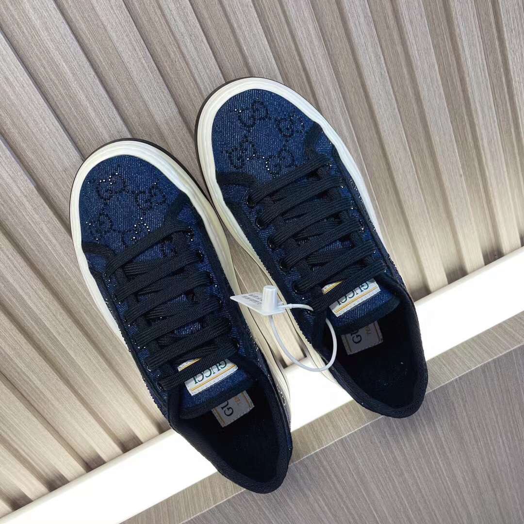 (1:1 replica) Gucci Tennis 1977 Women s Shoes