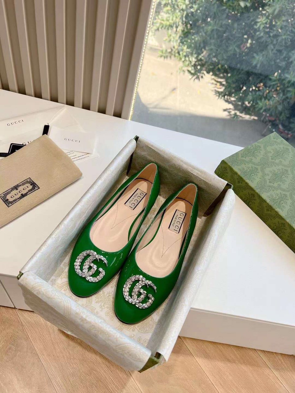 (1:1 replica) Gucci Ballets Flats Women s Shoes