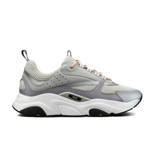 (1:1 replica) DIOR B22 SNEAKERS IN GREY AND WHITE DO005