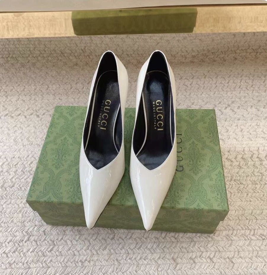 (1:1 replica) Gucci Heel Pump Women s Shoes 8.5cm