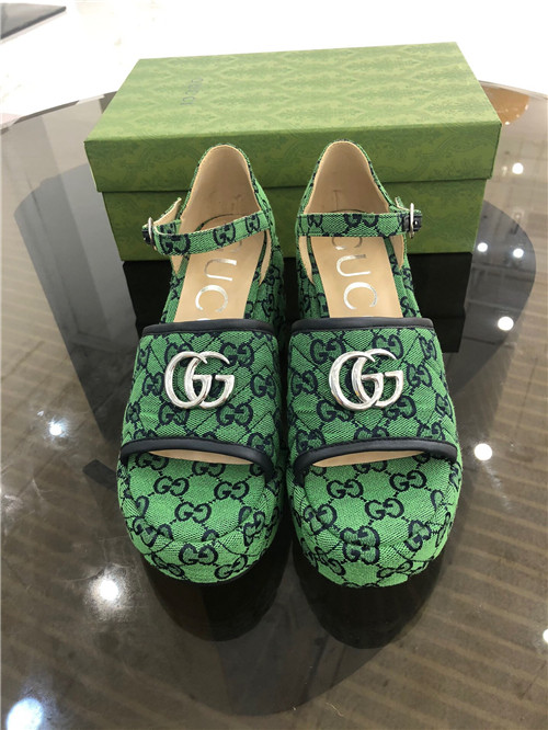 (1:1 replica) Gucci Platform High Heel Sandals