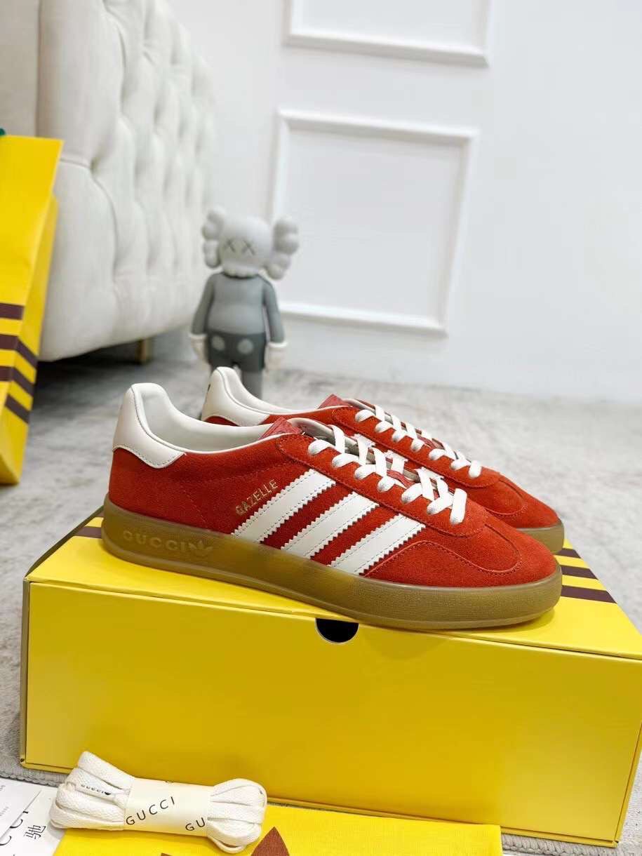 (1:1 replica) Gucci X Adidas Sneaker Unisex Shoes