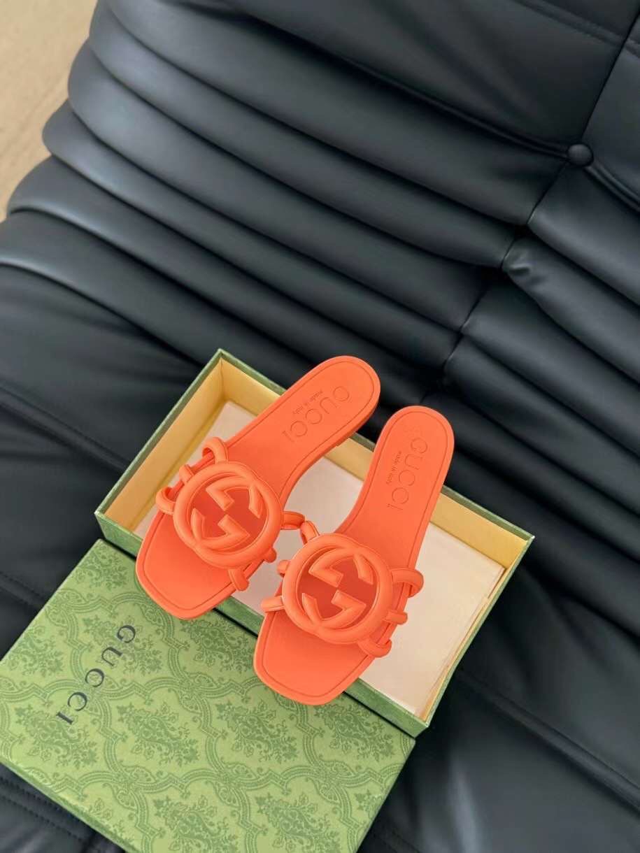 (1:1 replica) Gucci GG TPU Women s Slides