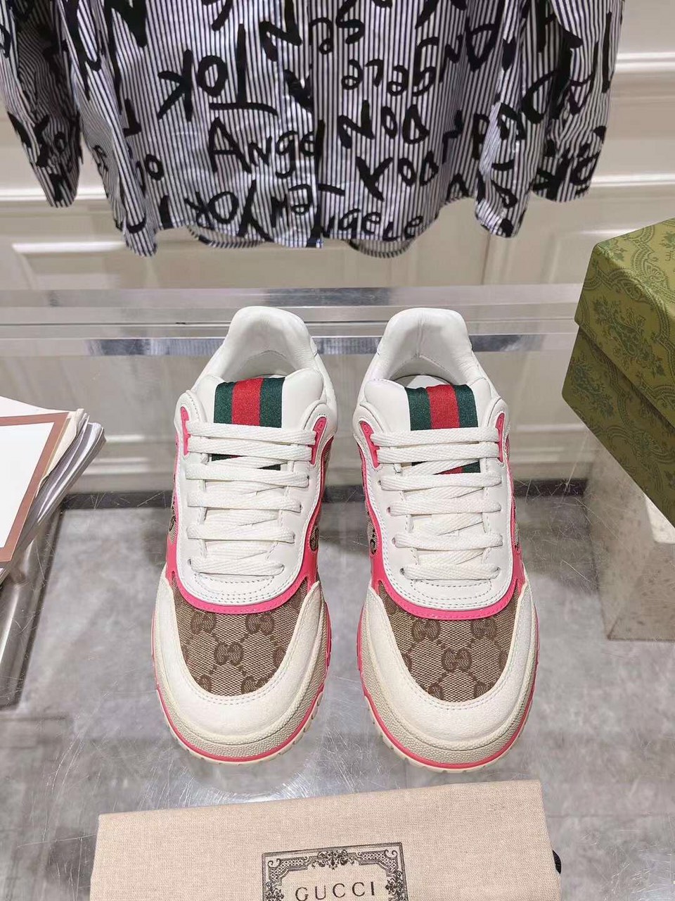 (1:1 replica) Gucci TPU Unisex Sneaker Shoes