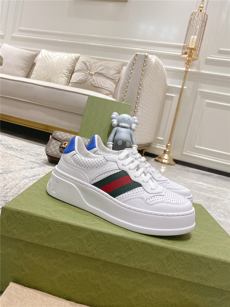 (1:1 replica) Gucci White Sneakers Womens