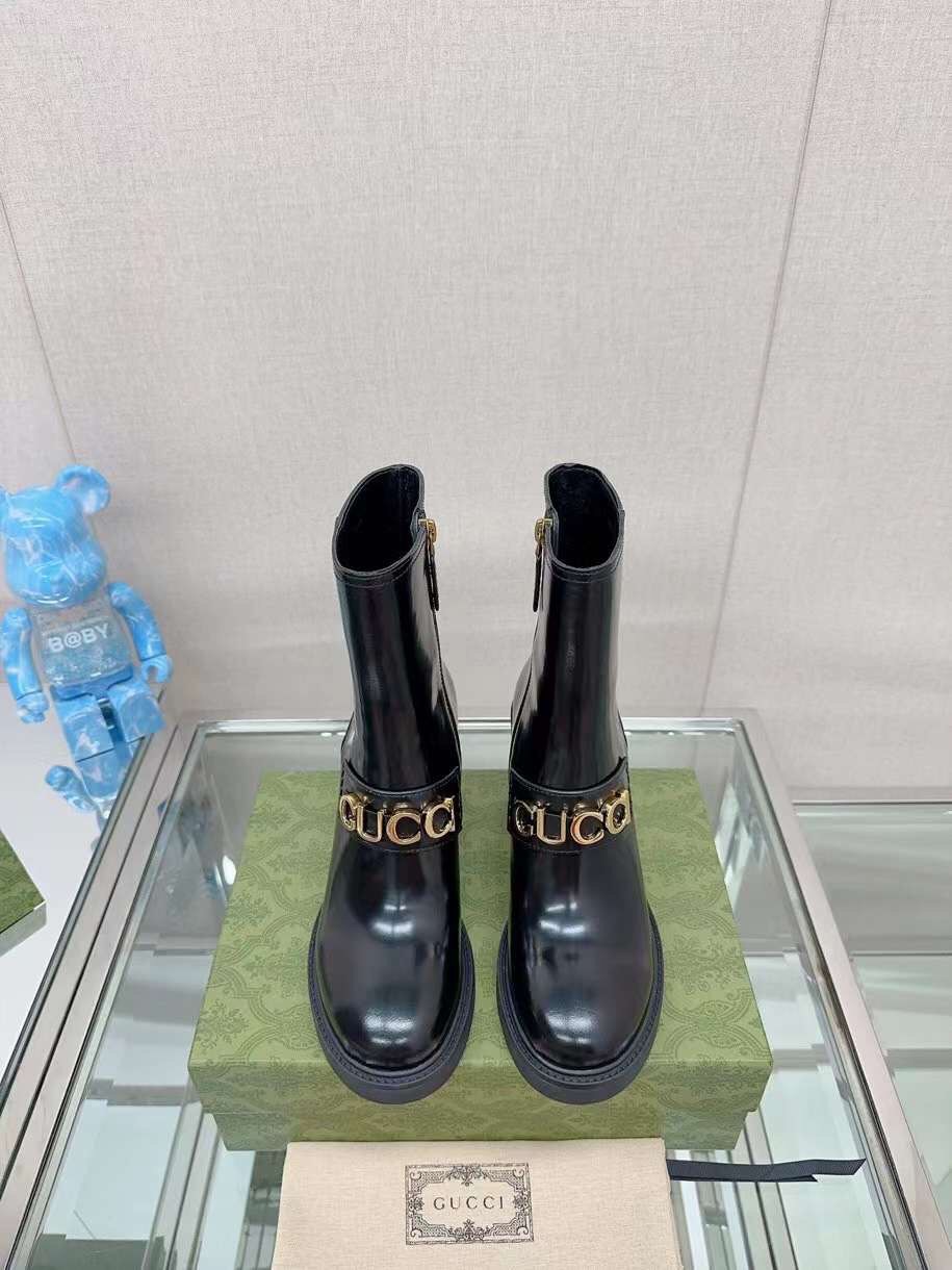 (1:1 replica) Gucci Women s Ankle Boots