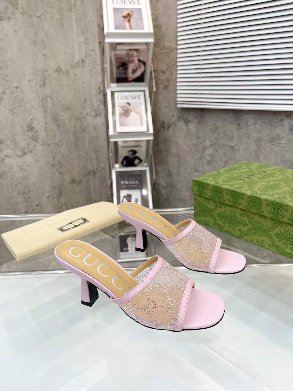(1:1 replica) Gucci GG Sandal Women s 2023