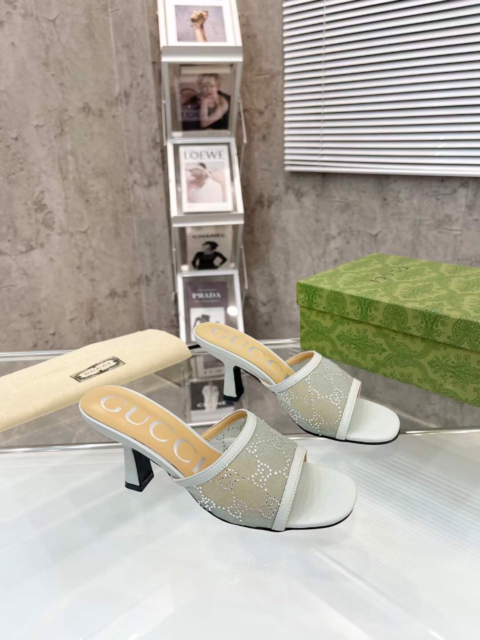 (1:1 replica) Gucci GG Sandal Women s 2023