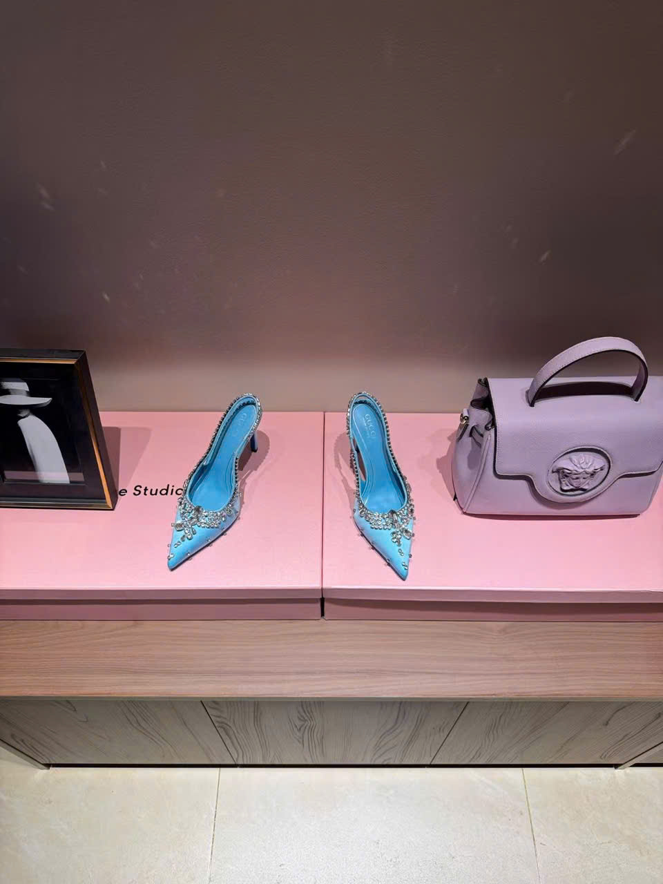 (1:1 replica) Gucci Crystals Women s Pump Shoes 10.5cm