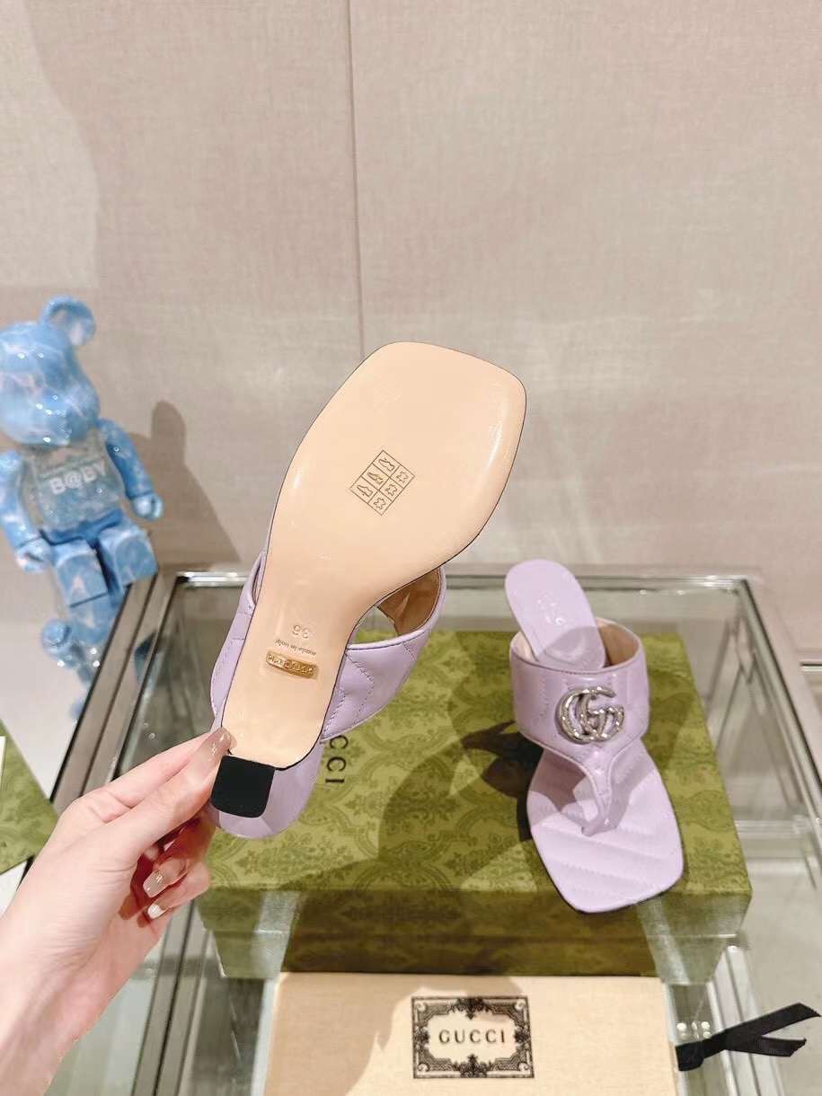 (1:1 replica) Gucci GG Marmont Women s Sandal 5.5cm