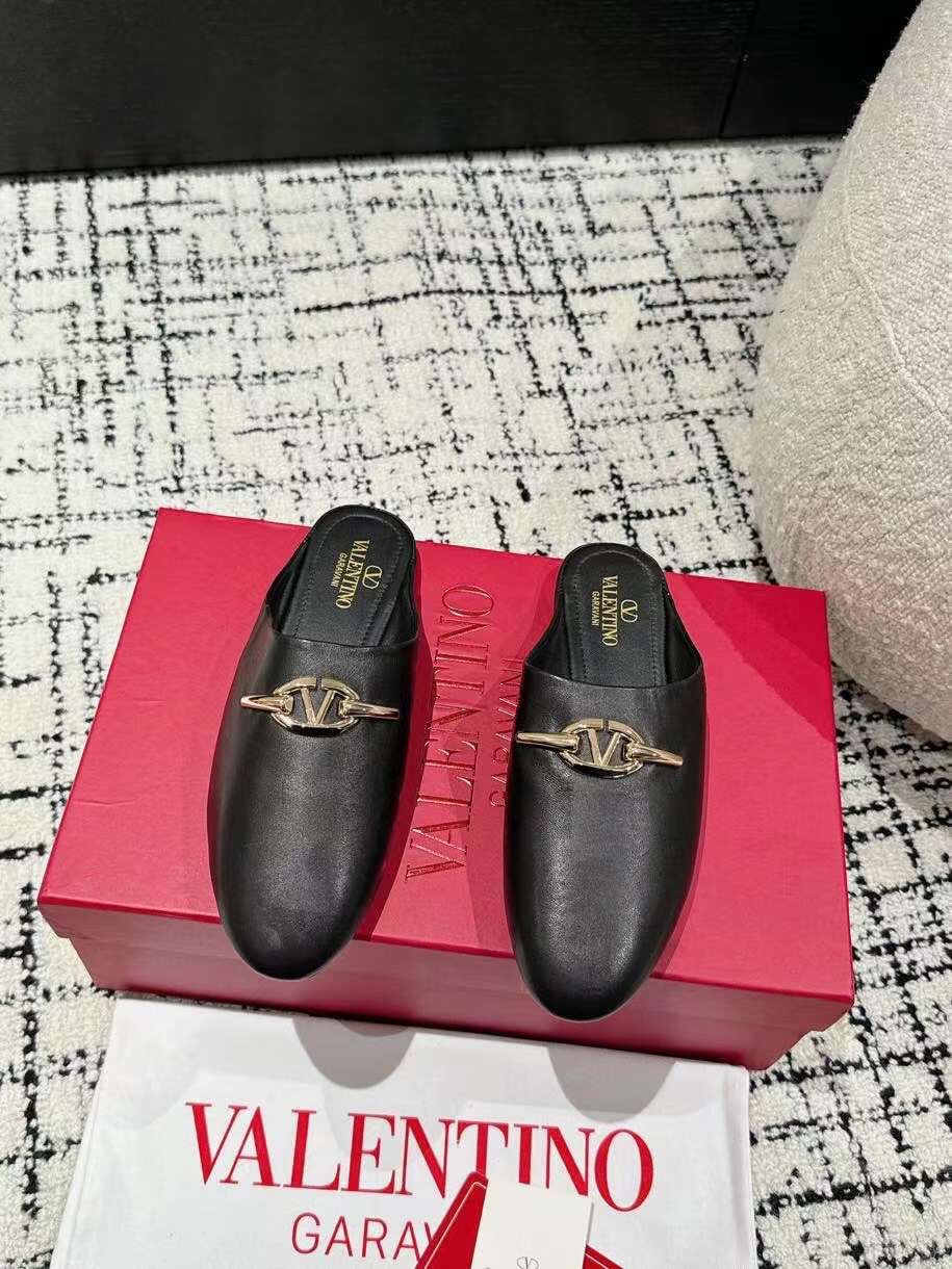 (1:1 replica) Valentino Garavani Roman Stud Open Back Women s Shoes