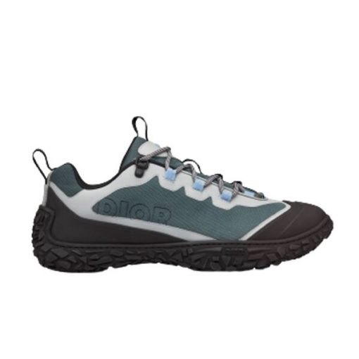 (1:1 replica) DIORIZON HIKING SHOE GREEN-GREY TECHNICAL MESH AND BLACK RUBBER DO085