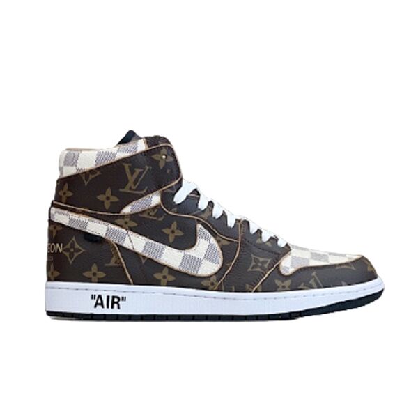 (1:1 replica) LOUIS VUITTON X NIKE AIR JORDAN 1 RETRO LVS092