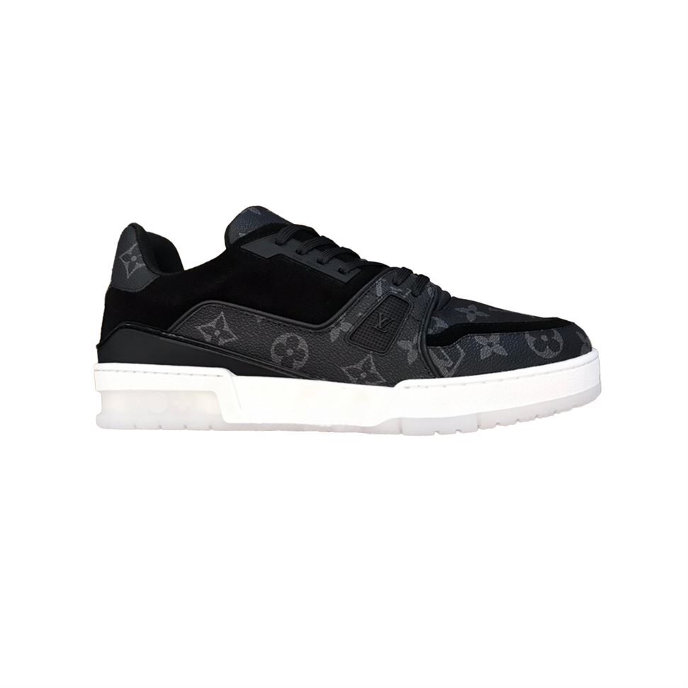 (1:1 replica) LOUIS VUITTON TRAINER BLACK MONOGRAM LVS013
