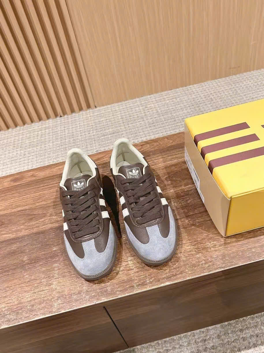 (1:1 replica) Gucci X Adidas Sneaker Unisex Shoes