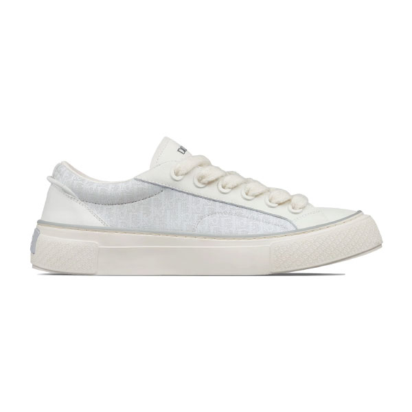 (1:1 replica) DIOR B33 SNEAKER WHITE SMOOTH CALFSKIN OBLIQUE JACQUARD DO134