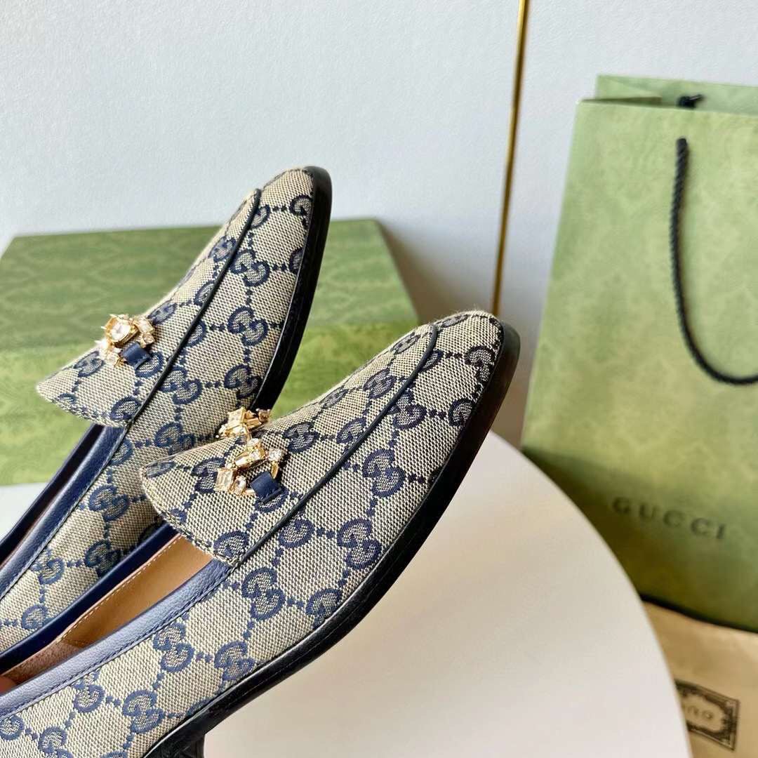 (1:1 replica) Gucci Horsebit Loafer Women’s Shoes