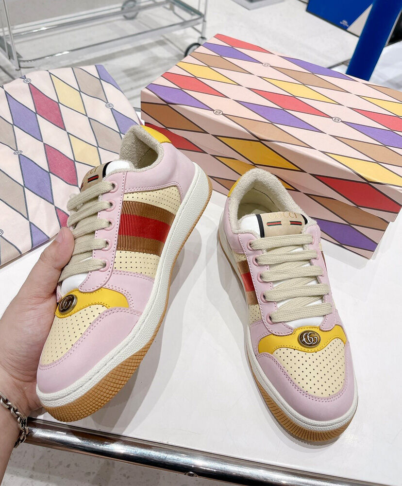 (1:1 replica) Gucci Unisex Lovelight Screener Sneaker
