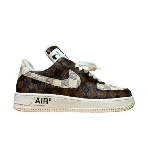 (1:1 replica) LOUIS VUITTON X NIKE AIR FORCE 1 LOW-TOP SNEAKERS LVS132
