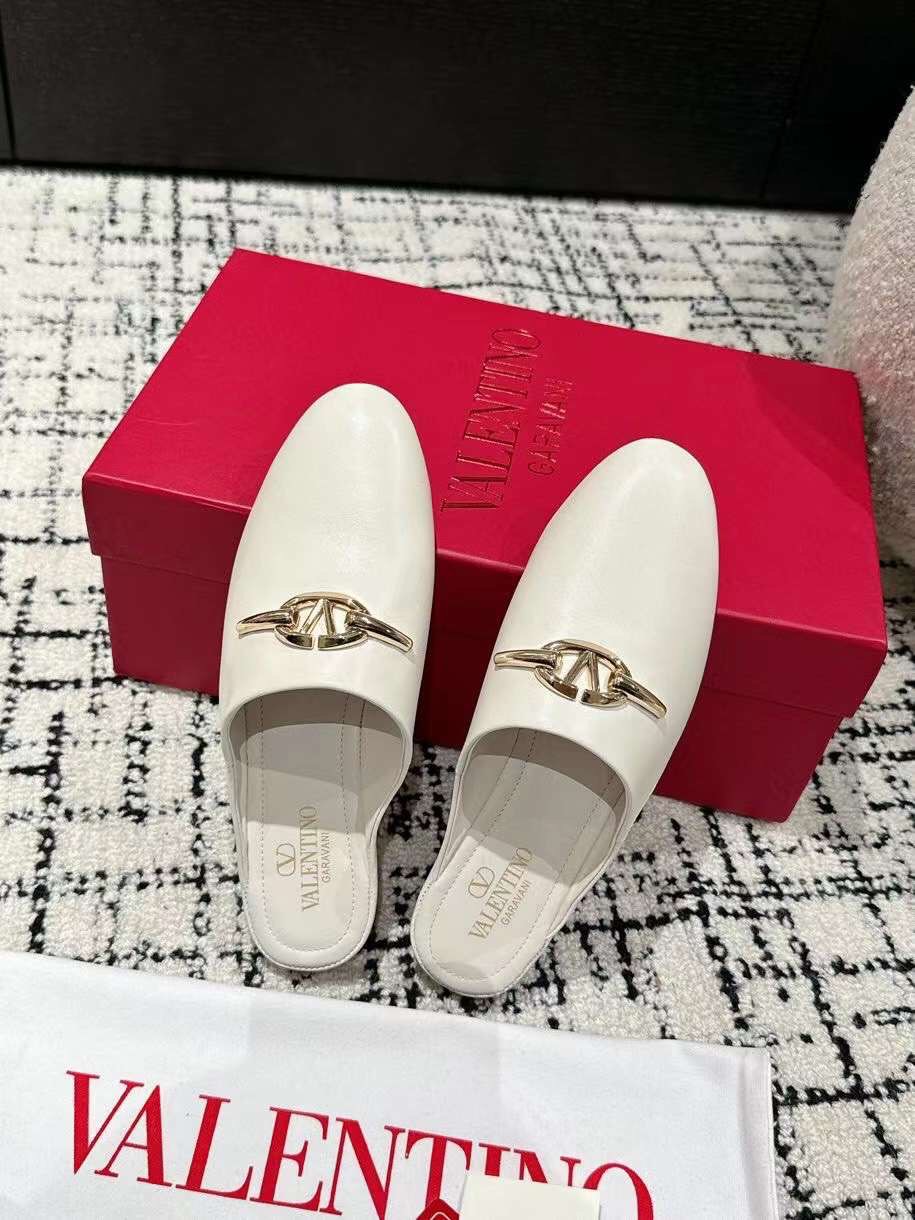 (1:1 replica) Valentino Garavani Roman Stud Open Back Women s Shoes