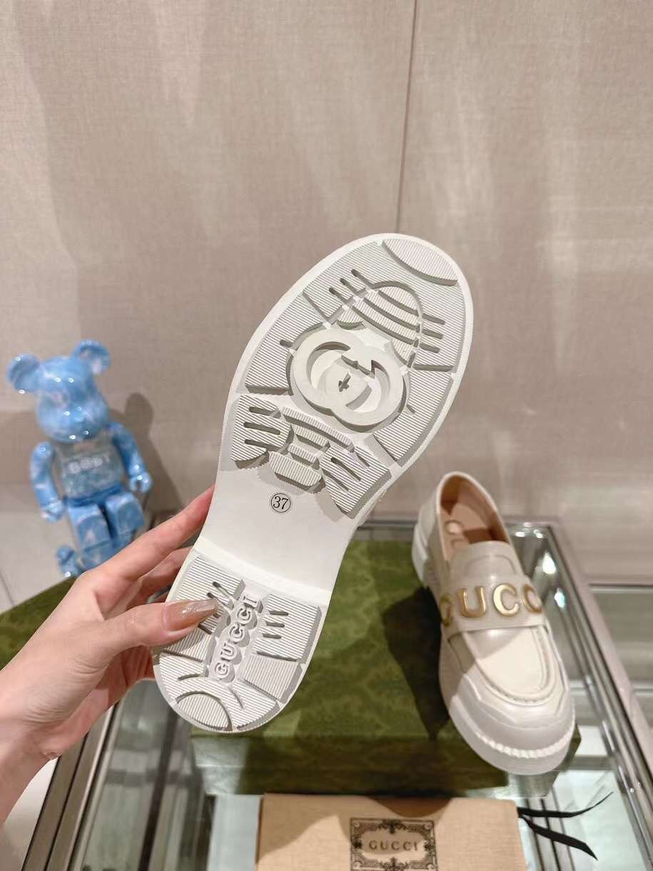 (1:1 replica) Gucci Lug Sole Horsebit Loafer