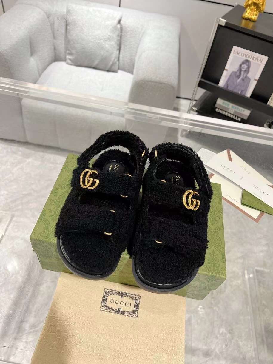 (1:1 replica) Gucci Women s Slipper Sandal
