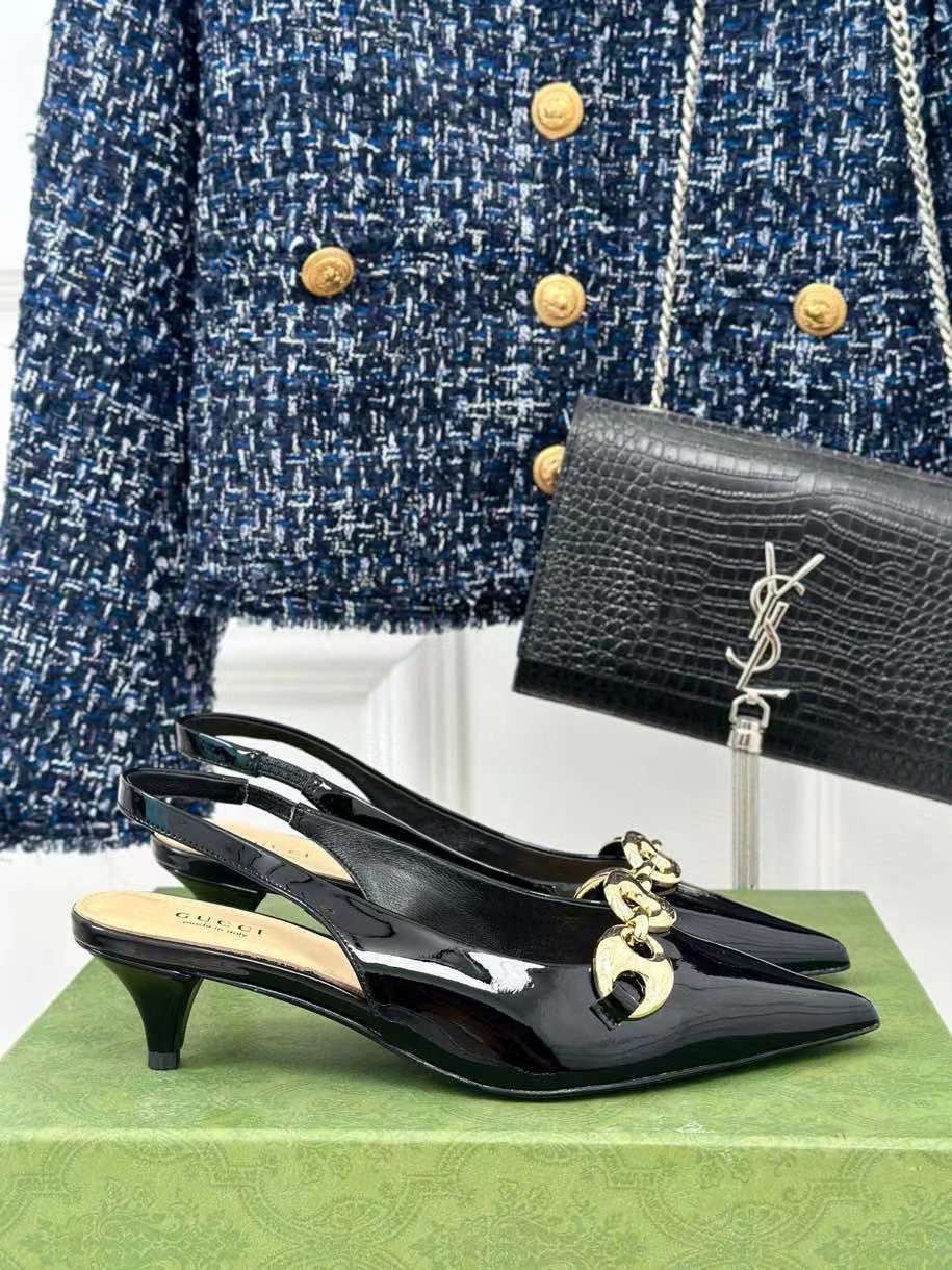 (1:1 replica) Gucci Slingback Women s Shoes New Arrivals